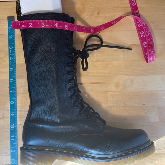 Dr. Martens 1B99 Virginia Leather Mid Calf Boots - Picture 11 of 12